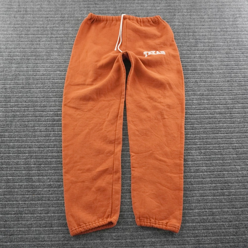 Vintage 90s Russell Athletic Sweatpants Mens XL Orange Texas Longhorns Fleece